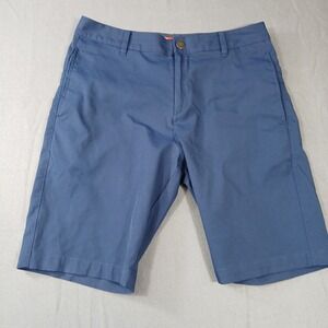 Puma Golf Shorts Mens Size 30 Blue Flat Front Performance Athletic